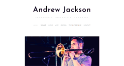 Desktop Screenshot of andrewjacksonmusic.com