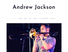 Tablet Screenshot of andrewjacksonmusic.com